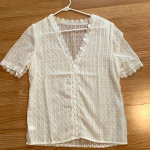 NWOT Vici Sheer Top
